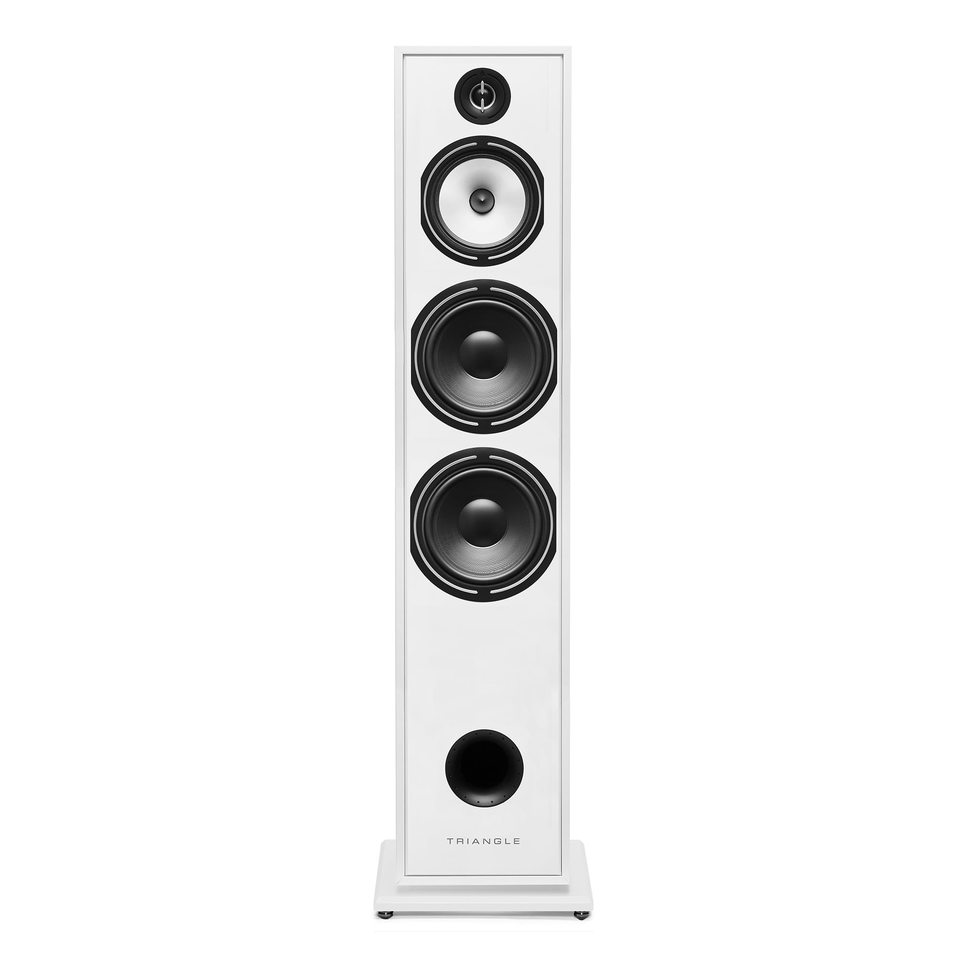 TRIANGLE - Głośnik kolumnowy Hi-Fi BOREA BR10 - Dopuszczalna moc 200W - Wyjście 92 dB/W/m - Głośniki 21 cm - Wszechstronna muzyka i kino domowe - 245 x 1110 x 380 mm - Biały (sztuka)
