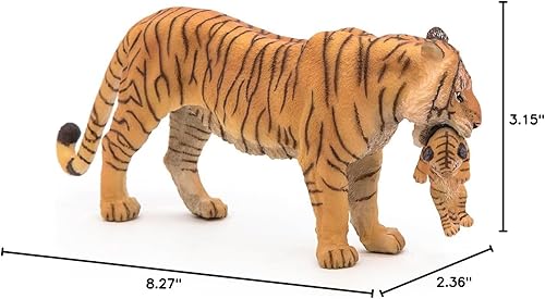 Miniatura 11 de Papo Juego de figuras de juguete de Tigresa con Cub