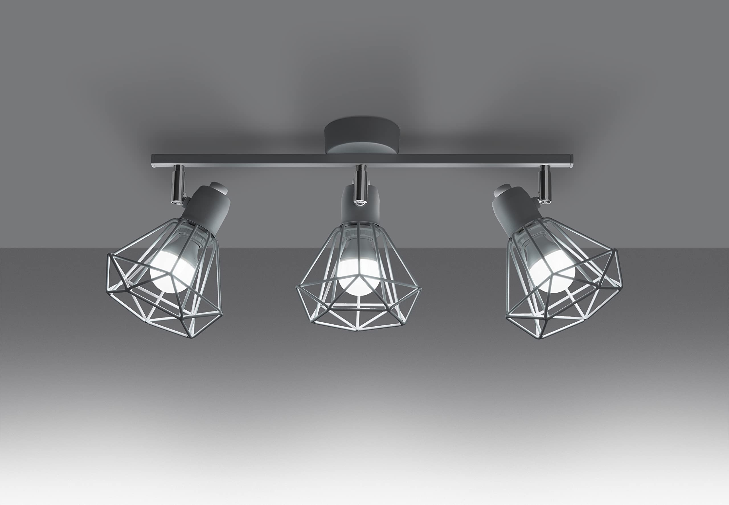 Sollux Lámpara de techo Led - Plafón salón - Lámparas de techo Led - Lámparas salón - Bombilla no incluida - Plafón salón ARTEMIS 3 Blanco - Casquillo E14