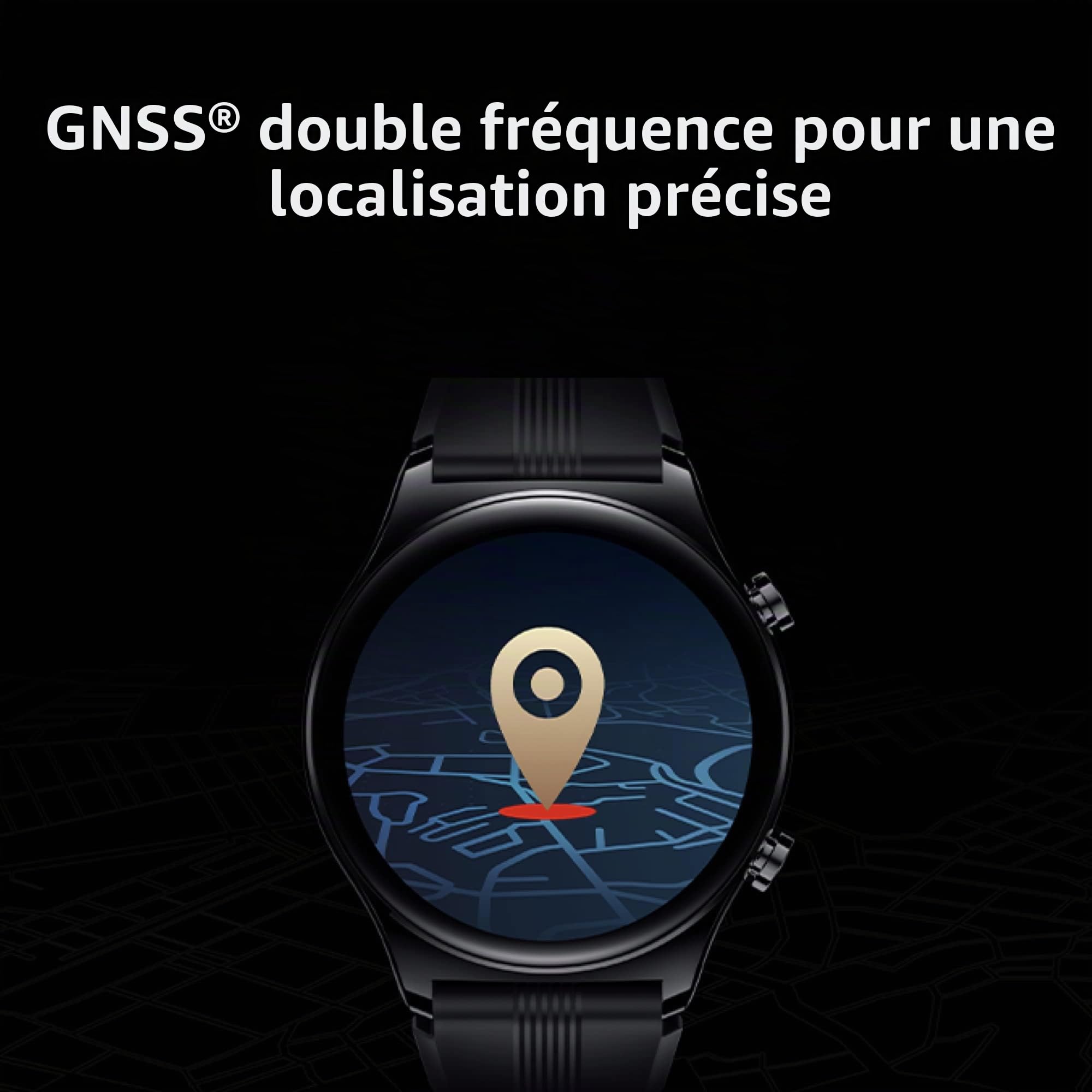 Honor MagicWatch 2, Montre Connectée avec Écran Tactile AMOLED 1,39", Autonomie de 14 Jours, GPS, Montre Fitness avec Mesure du Rythme Cardiaque, Sommeil et de SpO2, 5ATM Imperméable, Noir