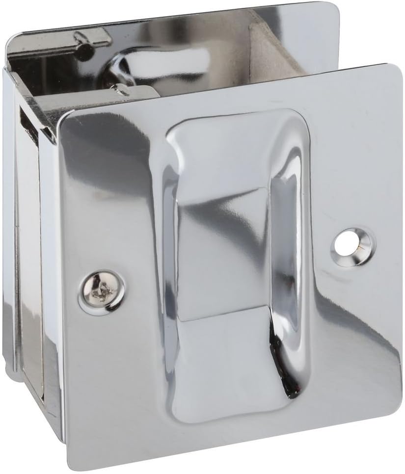 National Hardware N326-322 V1950 Pocket Door Pull in Chrome