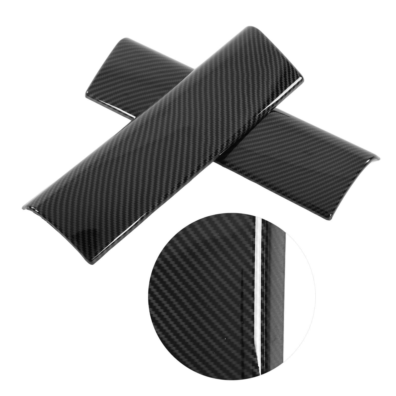 2 szt. Środkowy podłokietnik Box Trim Cover Carbon Fiber Style