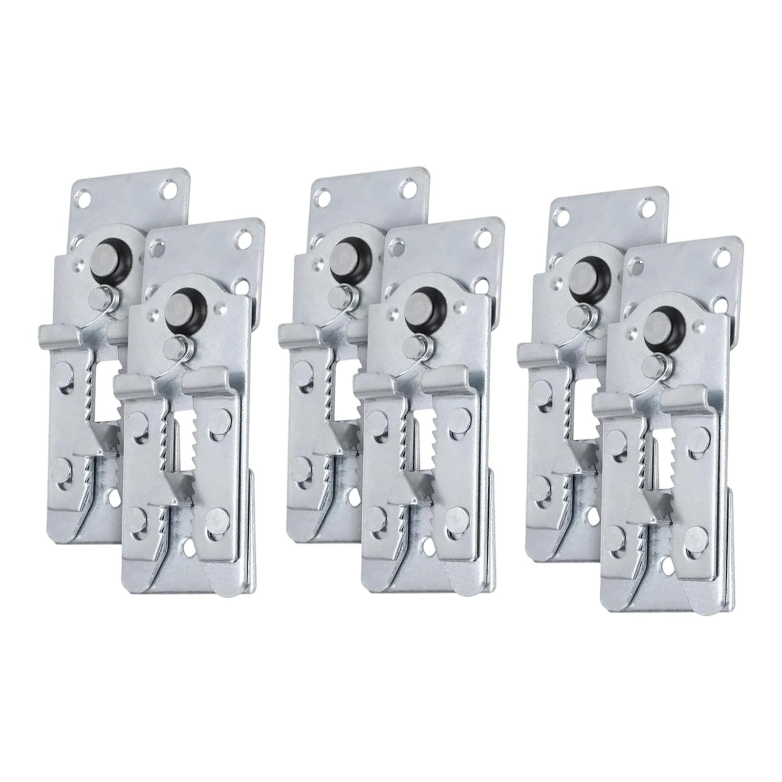 Buxuaaaa 6Pcs Metal Sofa Stabilizing Brackets, Anti-Slip Hardware for Sectional Couch Assembly Sectional Couch Connectors