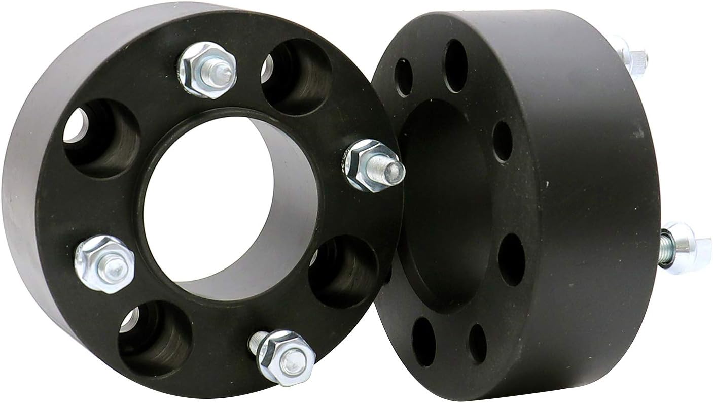 HICKS 4x110 Wheel Spacers 2" Thick Wheel Spacer Adapters 74mm Hub Bore with 10×1.25 Studs fit for 1988-2000 Honda FourTrax 300, 2004-2014 Rhino 450 660 700, Set of 4