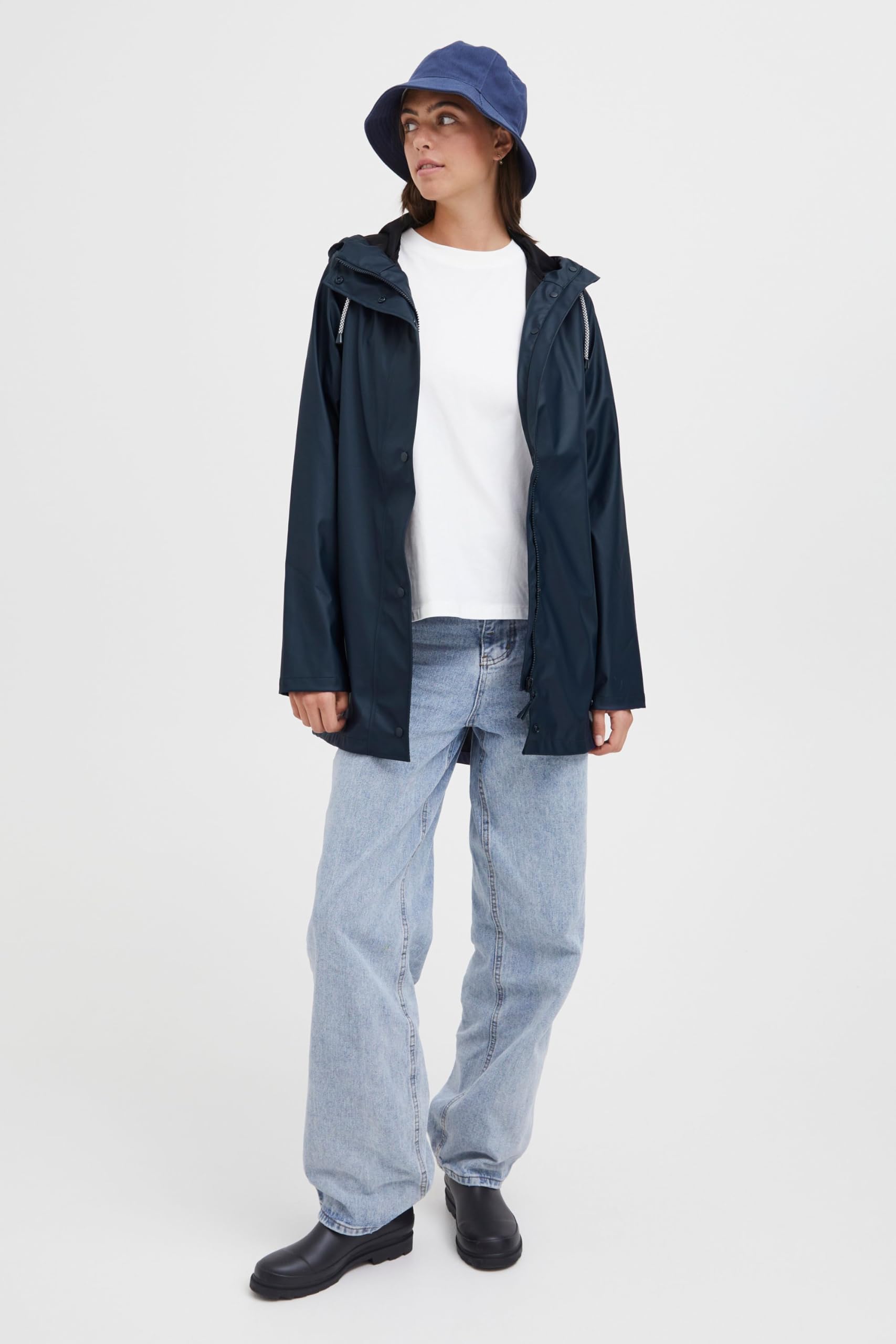 NBTora W Damen Regenjacke Übergangsjacke Jacke