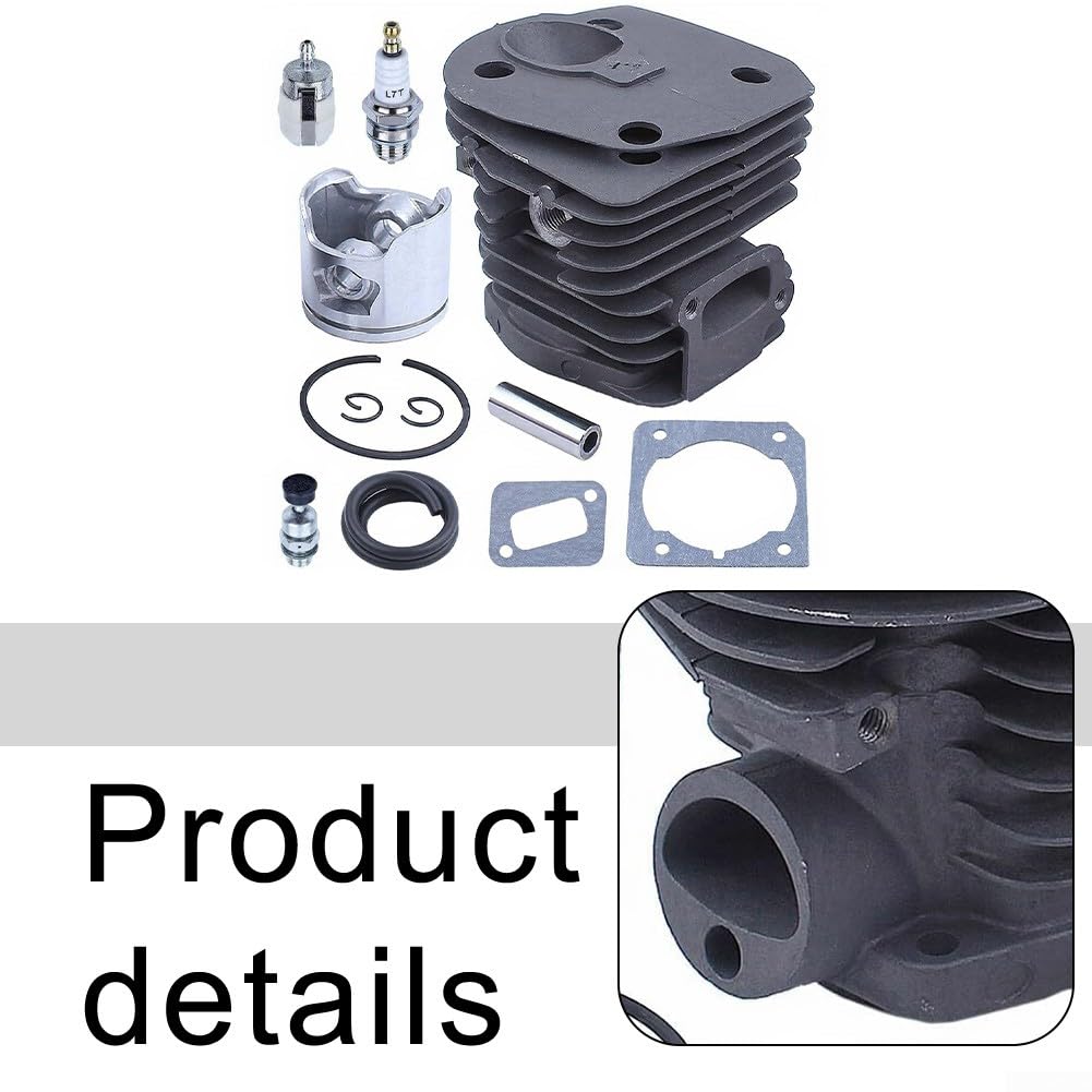 Minhe Kit cilindro pistone 44 mm e filtro aria filtro olio per motosega Husqvarna 350 351 353