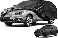 Vista 63 de Kayme Cubierta de auto SUV de 7 capas ajuste personalizado para BMW X1 (2009-2025), impermeable, para todo tipo de clima, para automóviles, cubierta