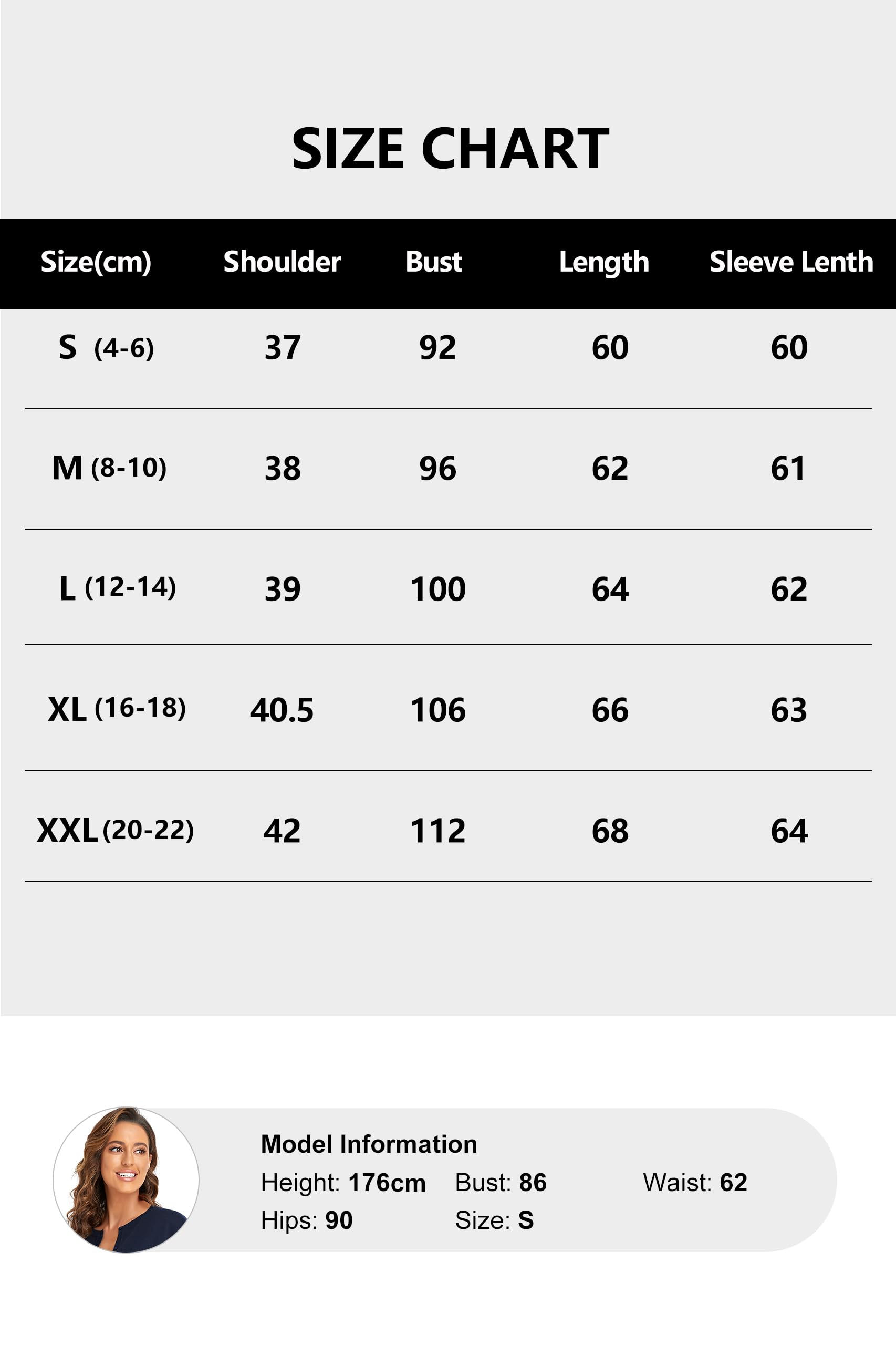 Cardigan da Donna con Scollo a V Golfino a Maniche Lunghe