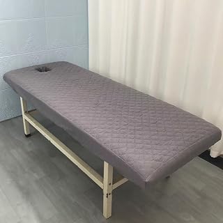Gray,60x180cm/1.9x5.9ft,Reusable Massage Bed Cover with Face Hole,Elastic Massage Bed Sheets All-Round Wrap Massage Washable Cover Suitable for Beauty Salon Bed Spa Bed Cover