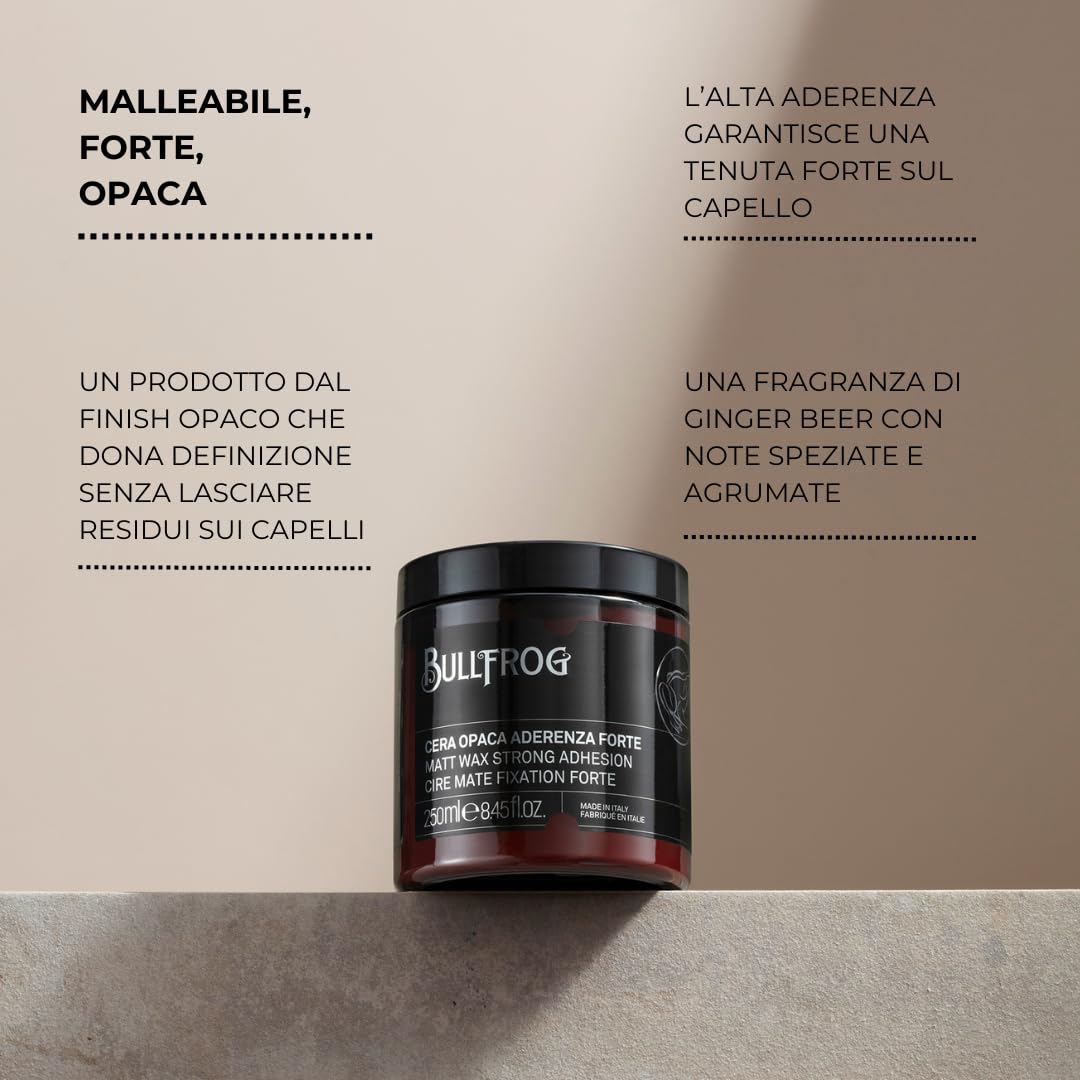 Bullfrog - Cera Opaca Aderenza Forte 250ml