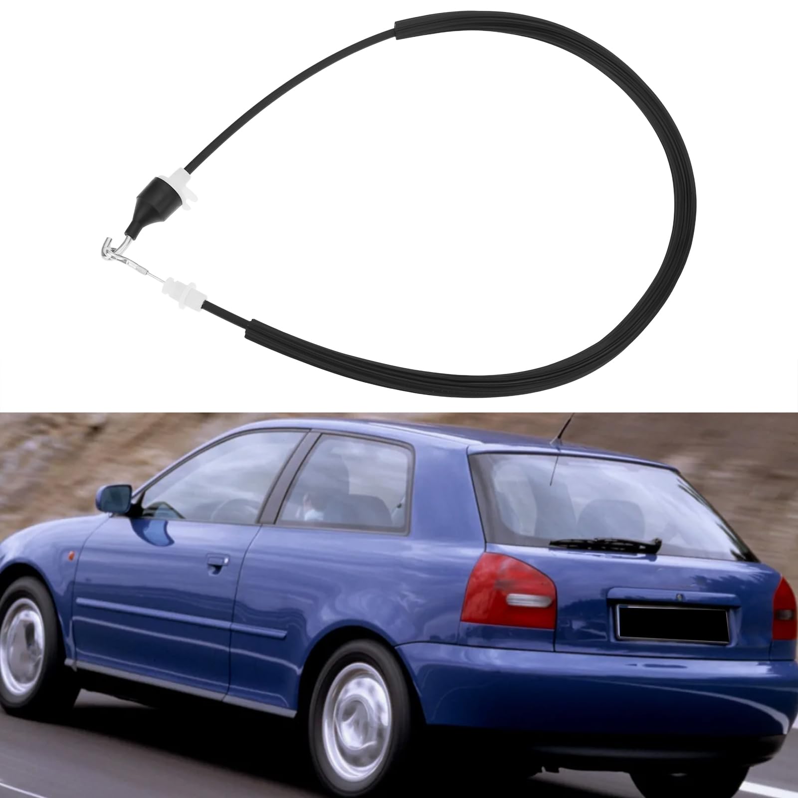 EMSea Cable de bloqueo de puerta de coche 8L3837085 compatible con Audi A3 S3 Sportback compatible con limusina 1997-2003