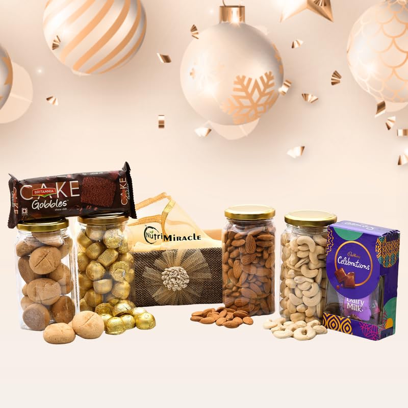 Image of NUTRI MIRACLE Christmas & Thanksgiving Gift Pack | Festive Box for Celebration Moments