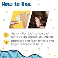 Vista 5 de Clubman Loción suave para el cabello del bebé (concentrada) para el cabello fino del bebé, 2 onzas x 3 paquetes