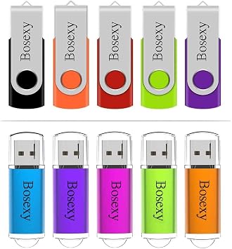 5PCS 32GB Flash Drive and 5PCS Pendrive 32GB Bundle