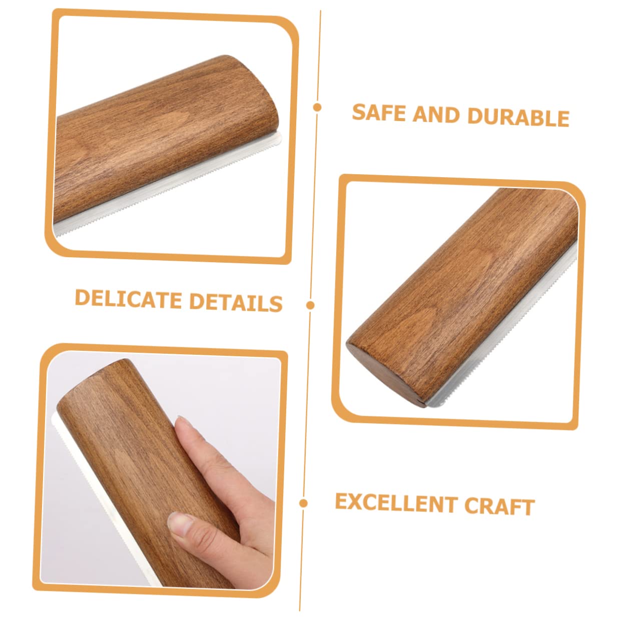 Horse Deshedding Tool with Metal Scraper Handle Horse Grooming Brush for Mud and Loose Hair Removal Durable Farm Supply