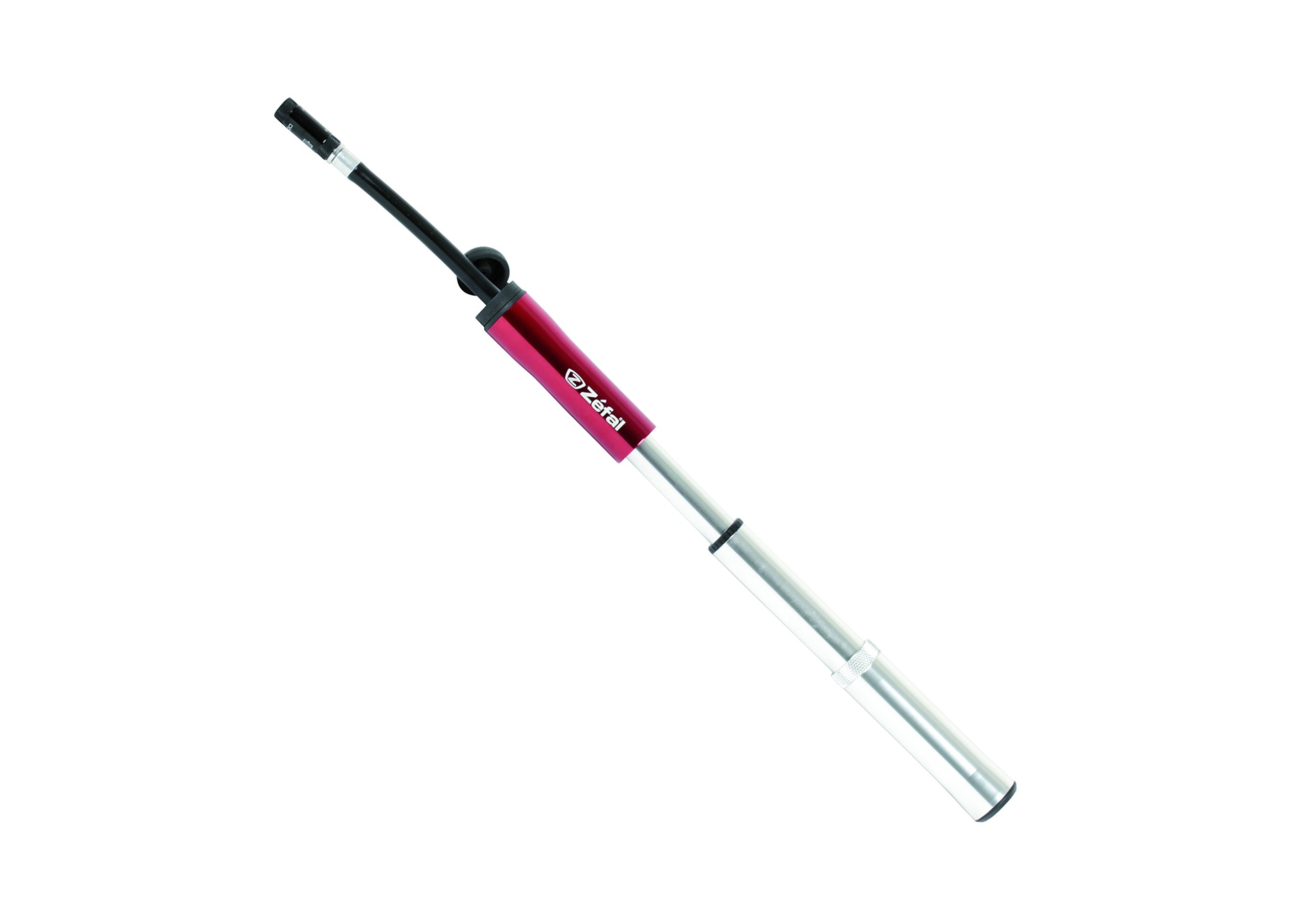 Mini Pompe à Vélo ZEFAL FC03 – Profil – Noir/argent – 9 BAR / 130 PSI