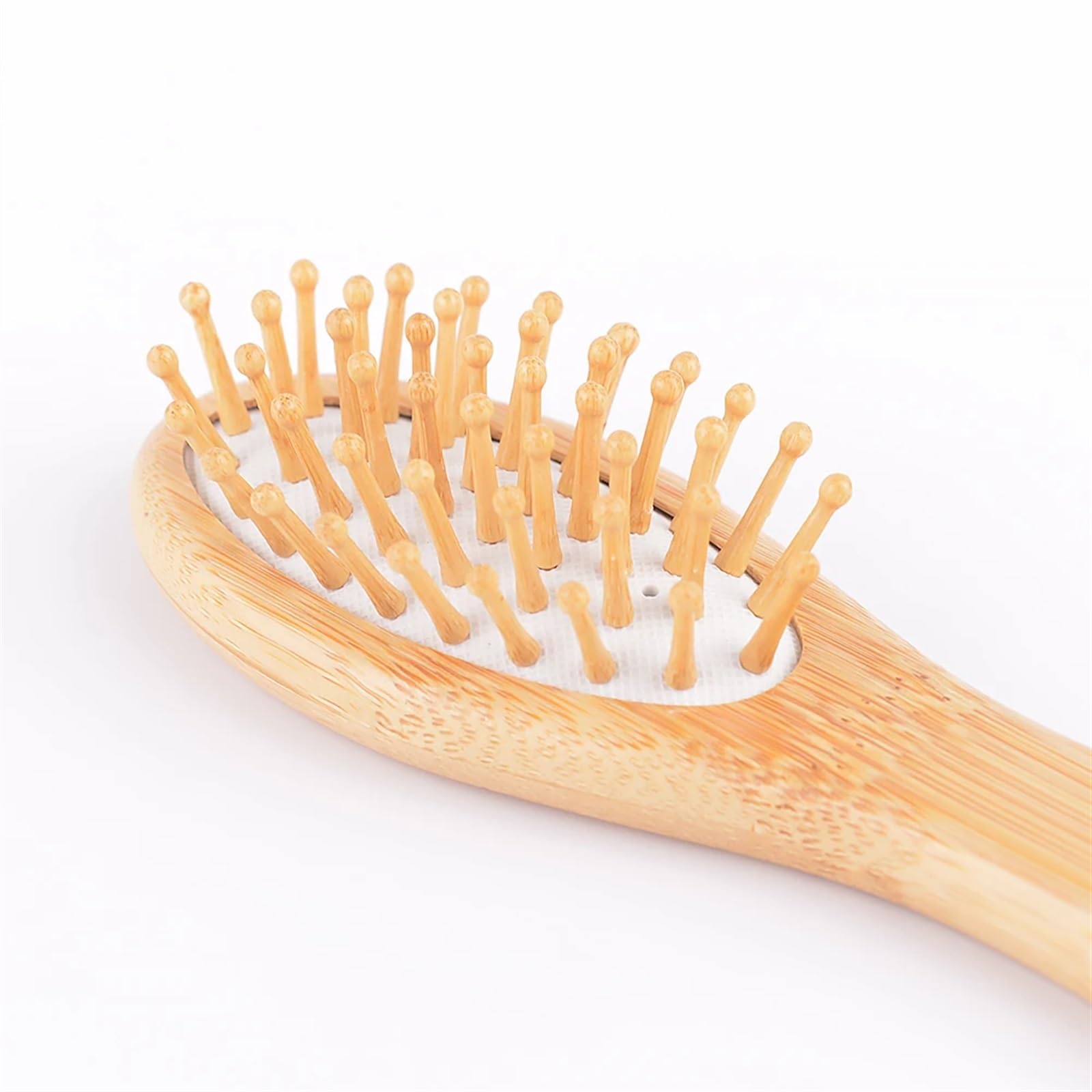 1Pcs Bambus Kamm Holz Kamm Professionelle Gesunde Paddle Kissen Haarausfall Massage Pinsel Haarbürste Kamm Kopfhaut Haarpflege gesunde
