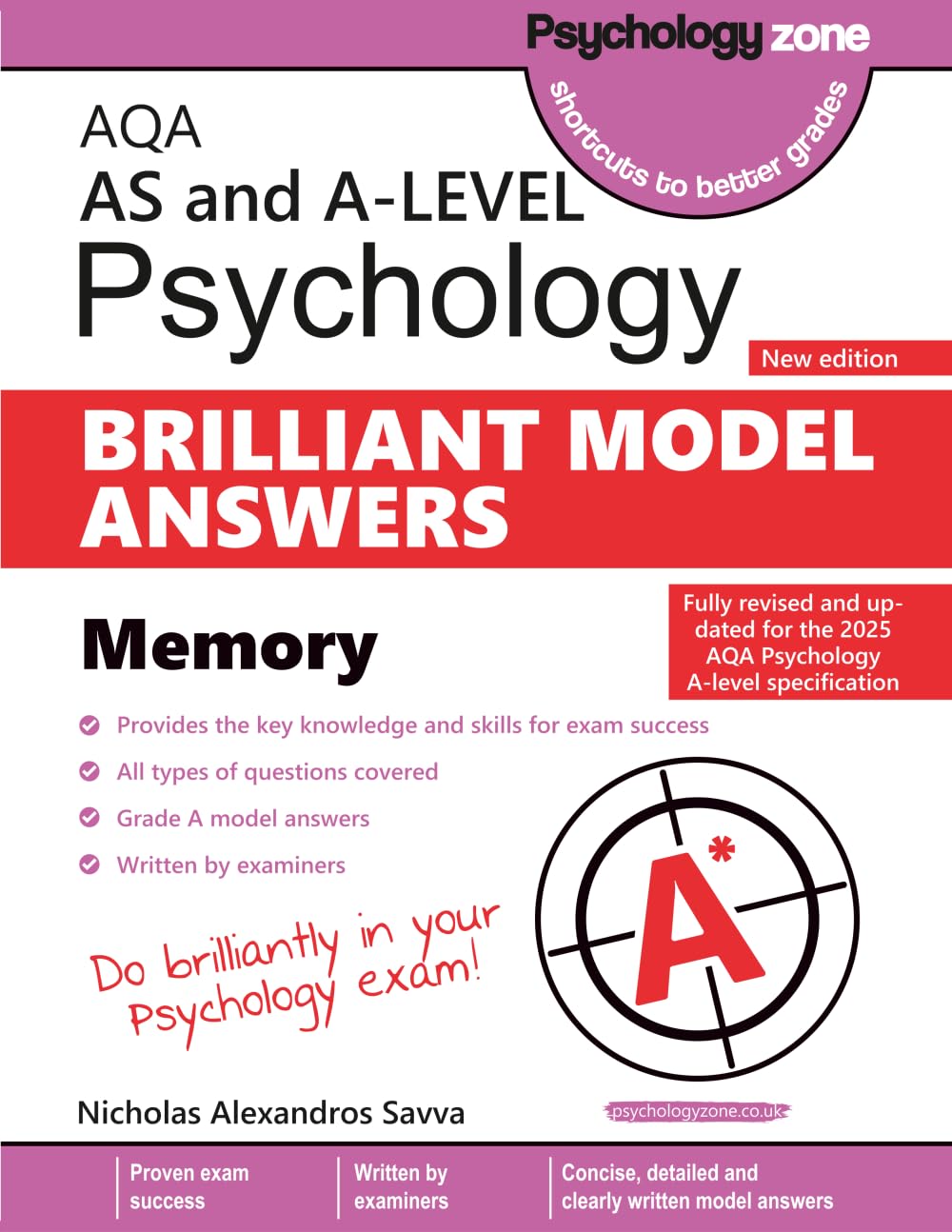 AQA Psychology: Brilliant Model Answers – Memory (AS & A-Level): Updated for the 2025 AQA Specification