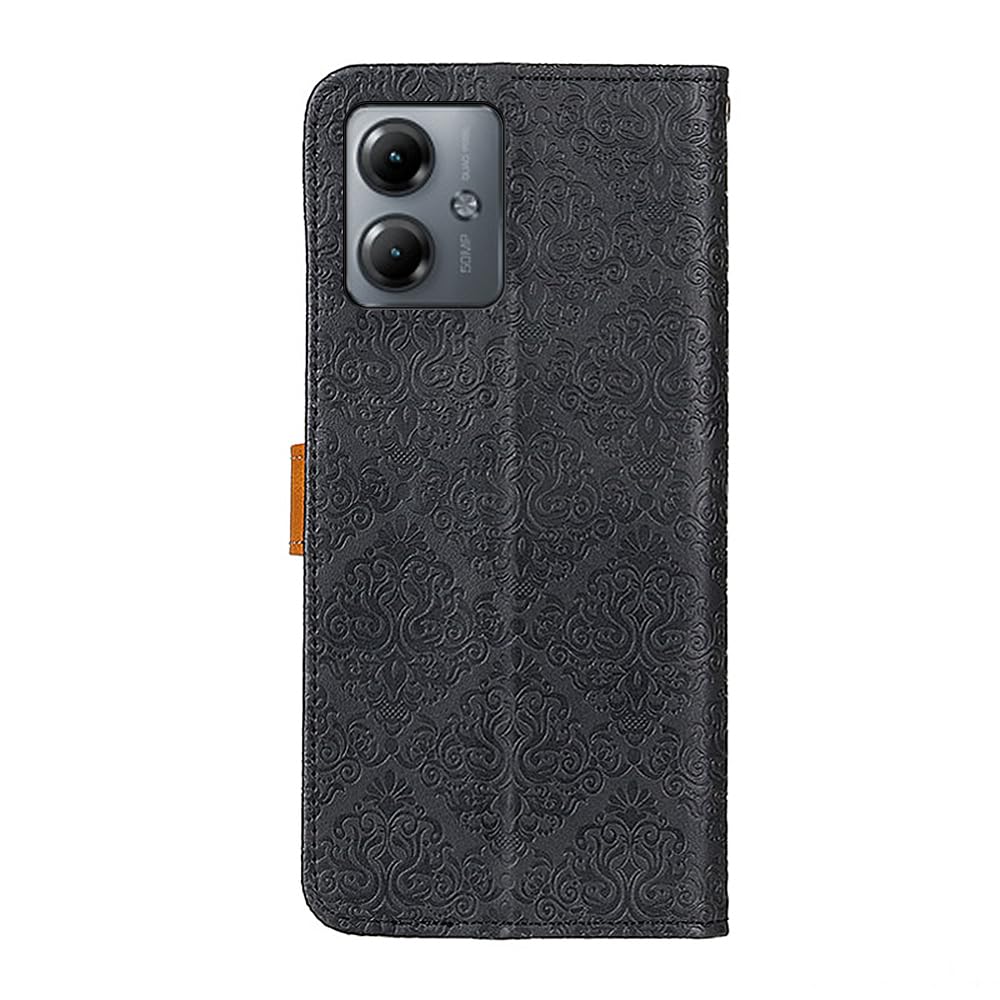 Coque Et étui Téléphone Mobile Zursana Coque Pour Motorola MOTO G14 Étui De Téléphone Cuir PU