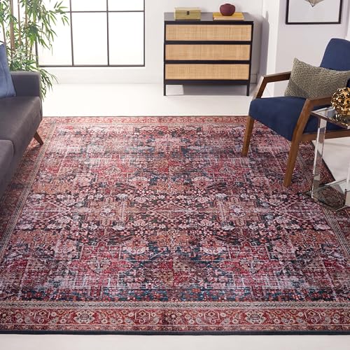 Tapete SAFAVIEH 7' x 7' Cuadrado Resistente y Lavable miniatura 2