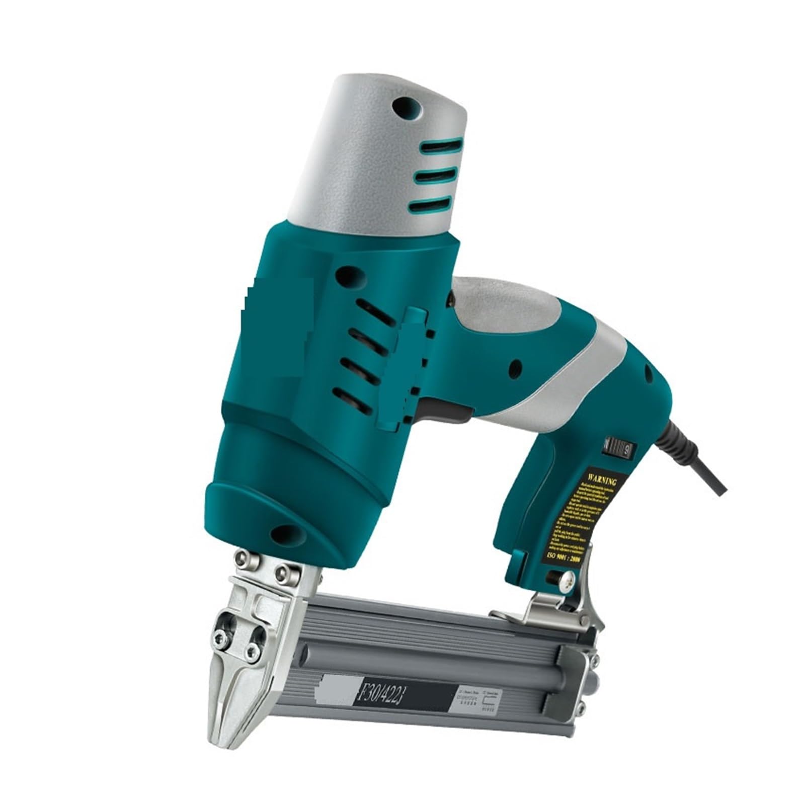 Zszywacz Elektryczny Pistolet Do Gwoździ Zszywacz Do Gwoździ Jednorazowego/podwójnego Użytku 422J Gwoździe F30 Prosty Pistolet Do Gwoździ Narzędzia Do Obróbki Drewna Do mocowania materiałów, dekoracji