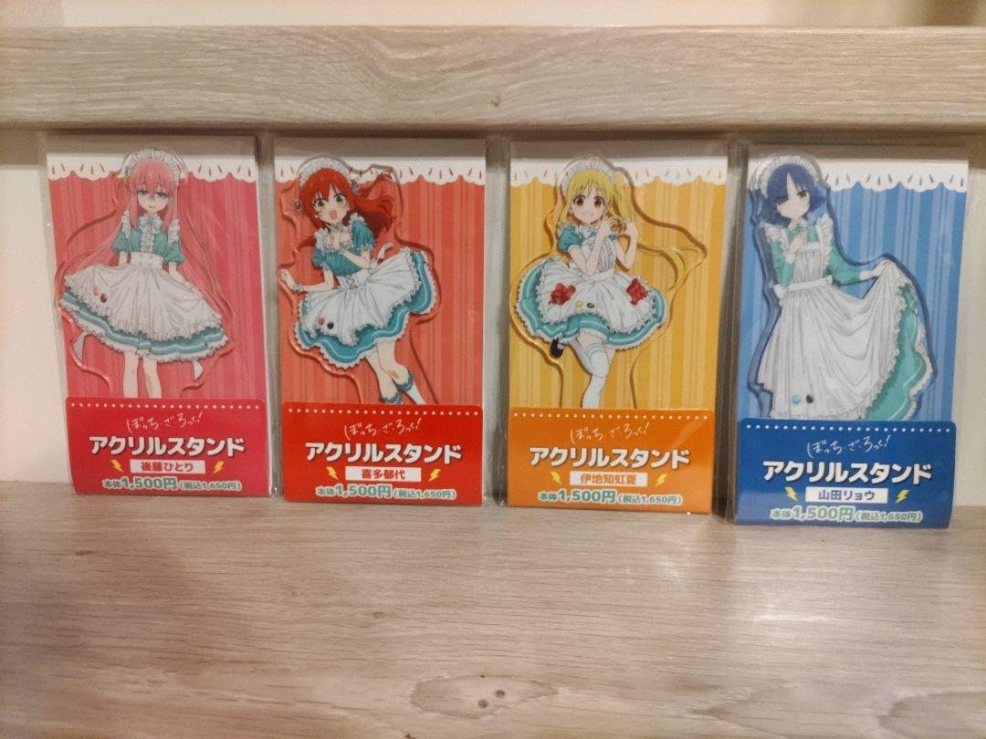 Amazon.co.jp: ファミマ限定 ぼっちざろっく アクリルスタンドセット  