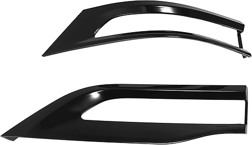 Miniatura 5 de X AUTOHAUX Kit de embellecedor de bisel de cubierta de lámpara trasera para Jeep Grand Cherokee 2014-2020 negro brillante 68220970AA