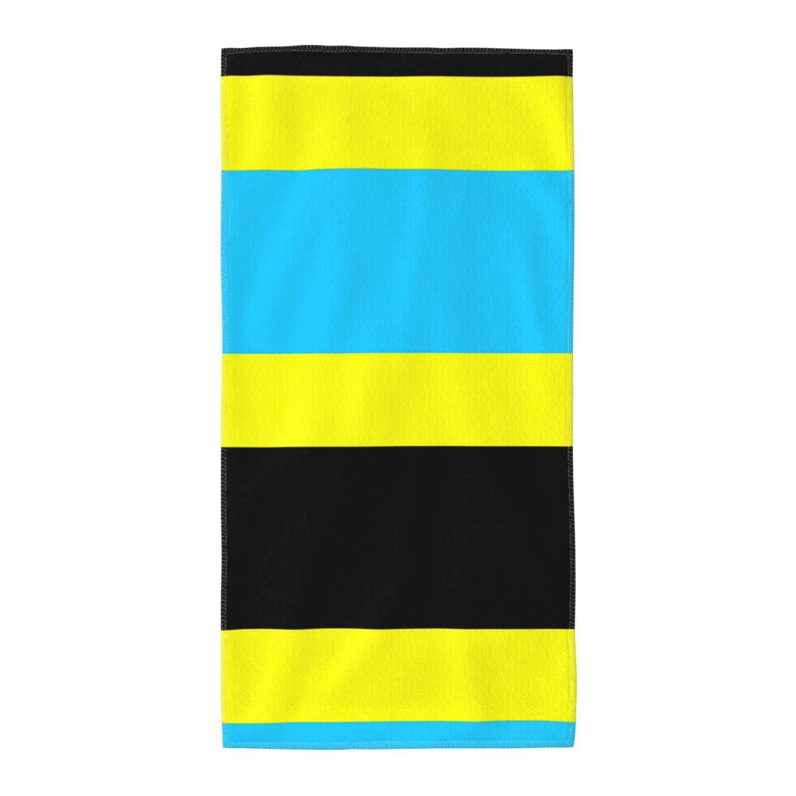DIEzig Flag Of The Sultanate Of Burongan Fashion Printed Long Bath Towel For Pool Side Seaside Holiday
