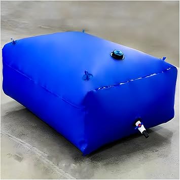 Foldable Portable Water Tank,Outdoor Flexible Rainwater Water Bag,Foldable Large Capacity Water Storage Bag,for Drought-Resistant Firefighting Agricultural,Custom Size