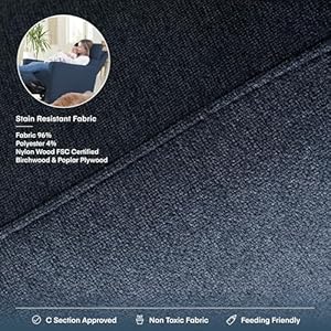 Nurturethegliderpremiumpowerreclinernurserygliderchairwithadjustableheadsupportdesignedwithathoughtfulcombinationoffunctionandcomfortbuiltinusbchargernavy Urban Country Home Decor Nurture the glider premium power recliner nursery glider chair with adjustable head support designed with a thoughtful combination of function and comfort built in usb charger navy urban country home decor