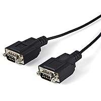 Vista 2 de StarTech.com Cable adaptador FTDI USB a Serial RS232 de 2 puertos con retención COM, adaptador USB a RS232 - TAA