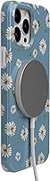 Vista 7 de Funda Casely para iPhone 13 Pro Compatible con MagSafe Funda floral de bebé azul de margaritas de ensueño