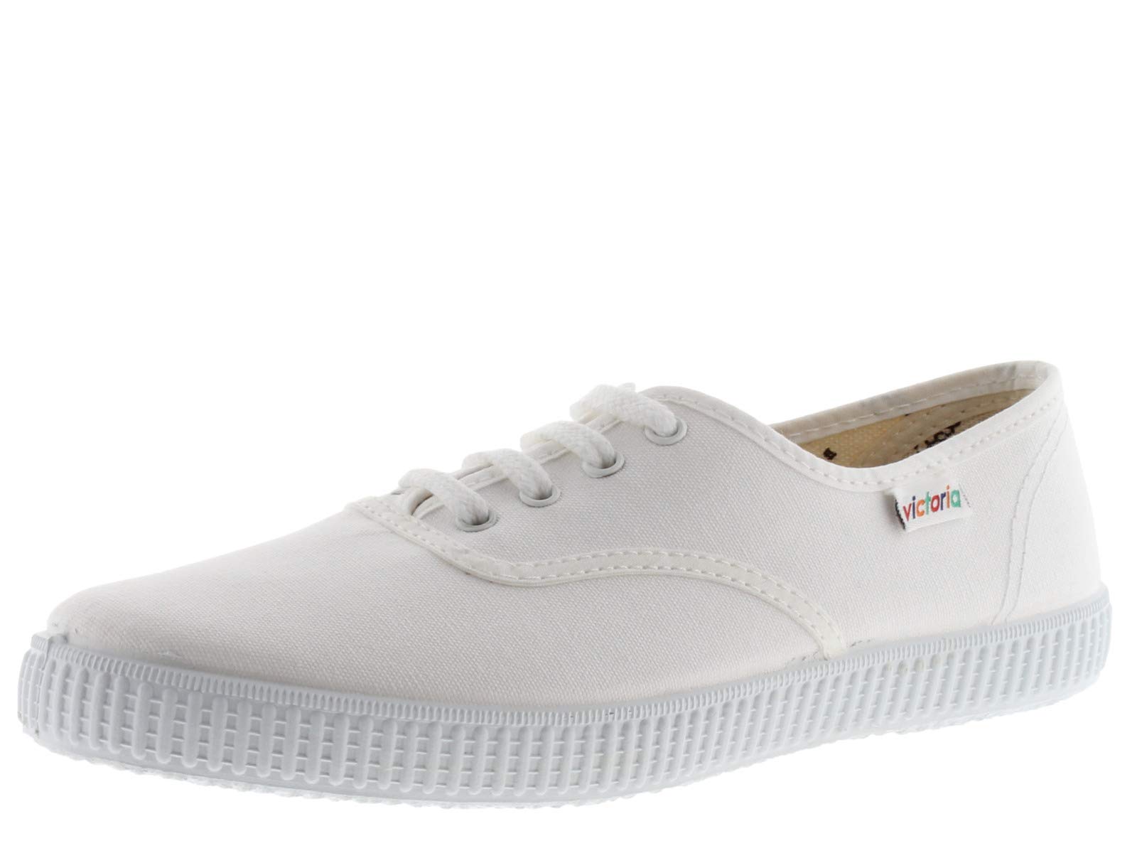 victoria Zapatillas Unisex 1915 Lona & Cordones Blancos 106613 para Adulto Blanco 41