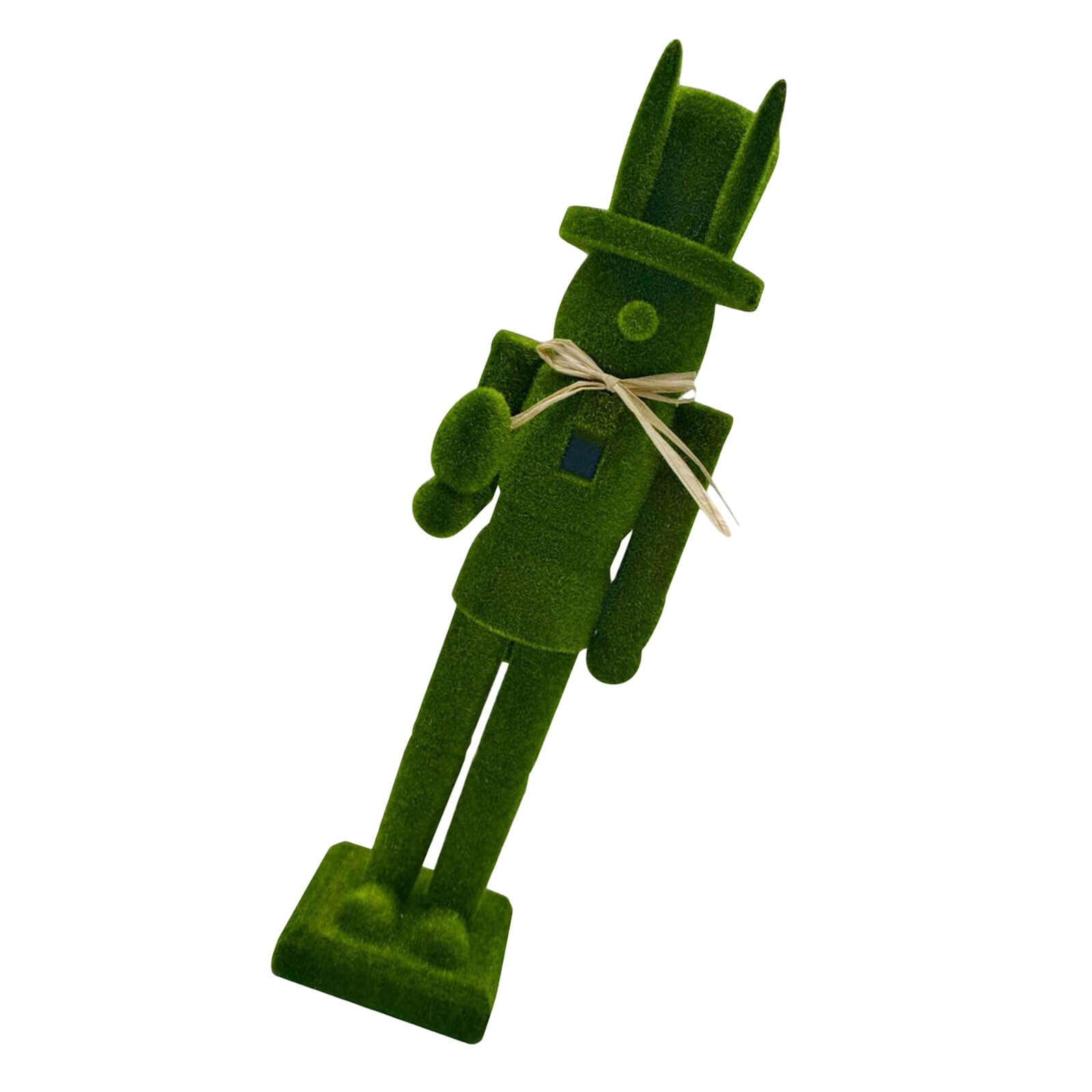Casse-Noisette en Bois de Pâques Figurine pour Éveiller la Magie des Fêtes