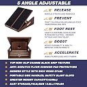 ABCDLIFE Adjustable Wooden Slant Board for Calf Stretching gallery image