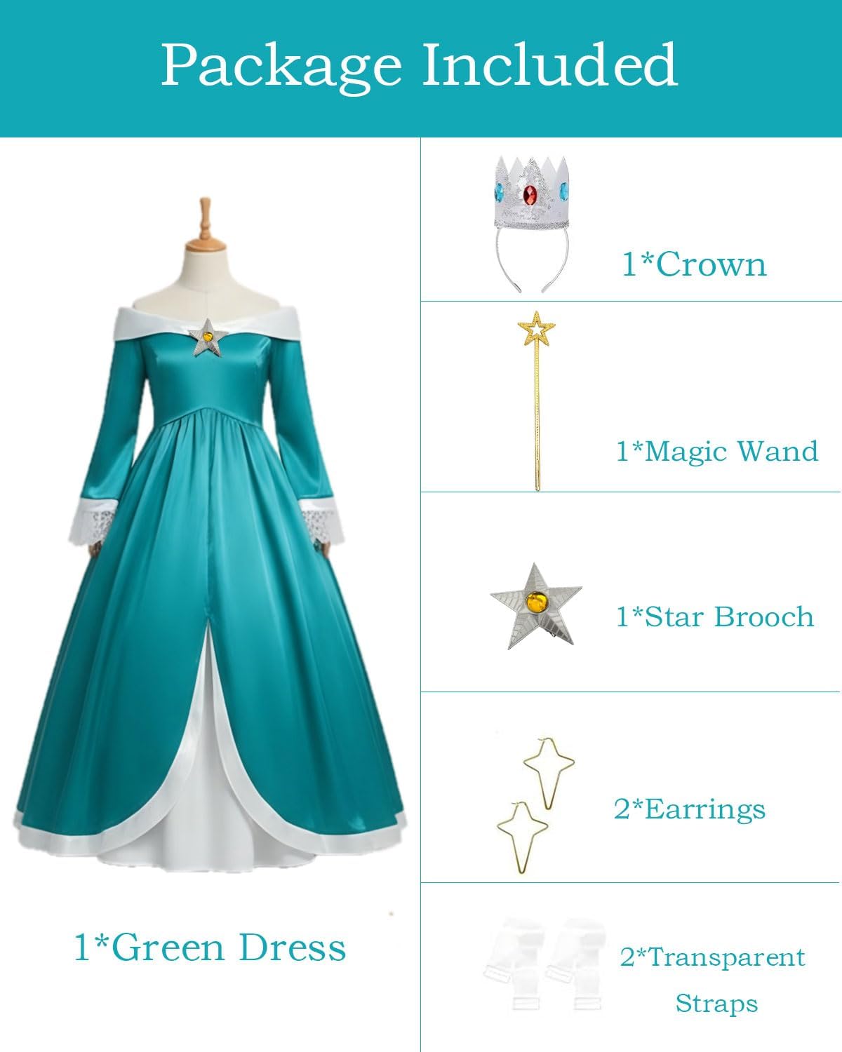 Halloween Costume For Girls Toddler Galaxy Princess Dress Up With Accessories Birthday Party Outfits
