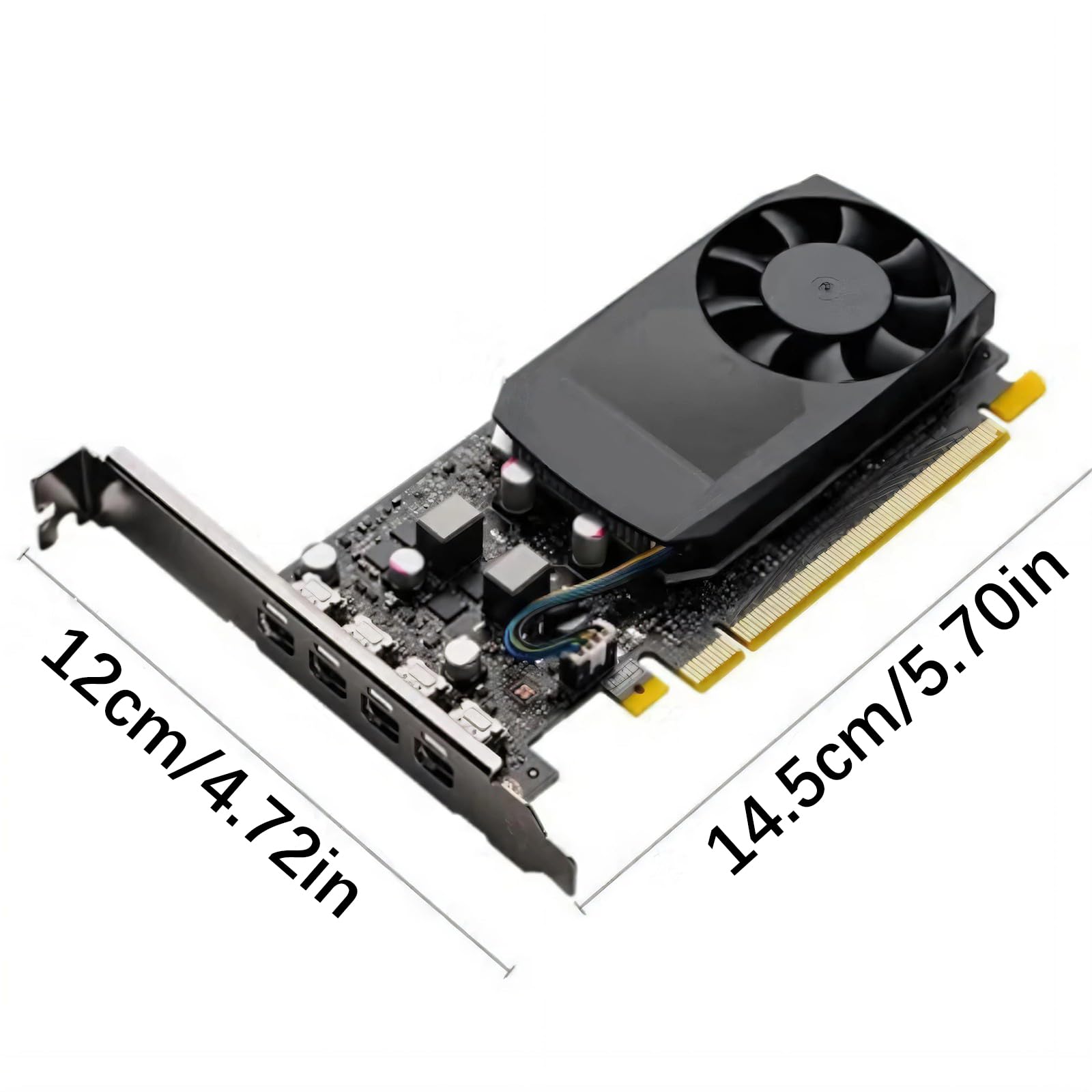 Scheda Grafica Professionale Entry P600 VRAM GDDR5 da 2 per Software Progettazione GPU Software ingegneria a Basso consumo e Fattore Forma