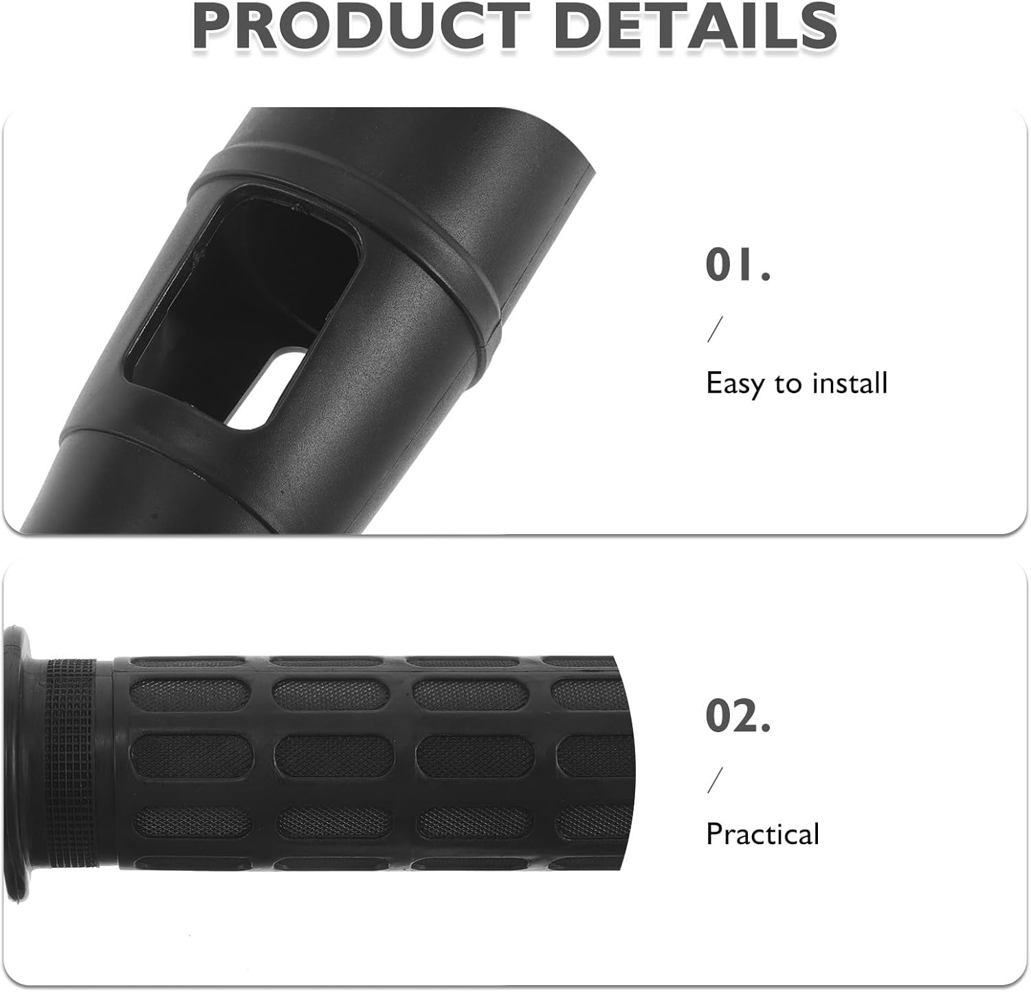 Tiller Extension Handle: Universal Marine Tiller Extension - Saltwater Resistant Collapsible Till Handle Extender for Kayak and Inflatable Boat