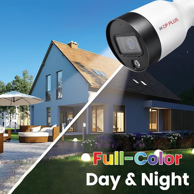 Image of CP Plus 8 CH NVR with 2MP IP Wired Colour Vision in Night with Audio(Built in Mice) 8 CCTV Camera Set with (8 CH NVR,Outdoor bullete-4Nos,Indoor Dome-4Nos(Without Hard Drive)