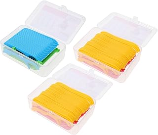 Cleaning Tool 174Pcs Dental Flossers Dental Floss Picks Portable Storage Box Flossers for Dental Floss Picks Teeth Cleaning Tools (Random Color) Tools