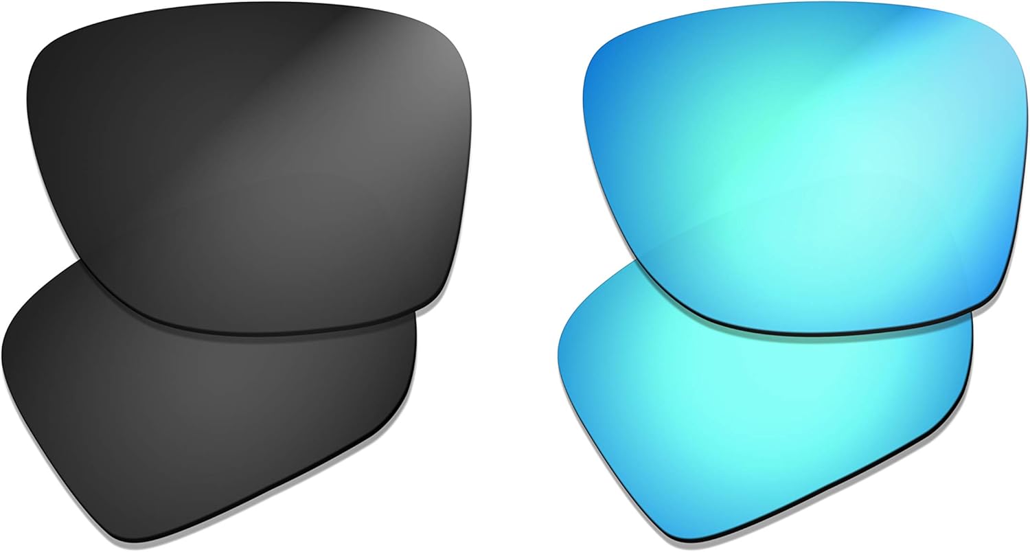 Polarized Lenses Replacement for Oakley Sylas Sunglasses OO9448 57mm - 2 Sets