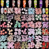 250pc 3D Nail Charms Set - Diverse Shapes & Colors for Acrylic Nails & DIY Crafts (#3)