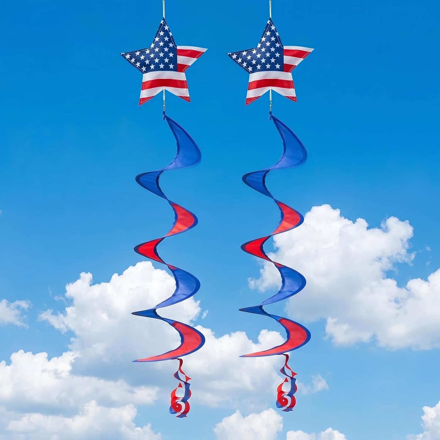 Jyrzolvn 2 Pack 40 Inch Fall Wind Spinners for Outside Hanging Wind Twister Autumn Harvest Season Swirling Decor