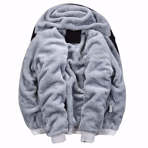 Casaco de Inverno Masculino Camisa de Suor para Homens Espesso Casaco Casacos Quentes Zíper Jaquetas