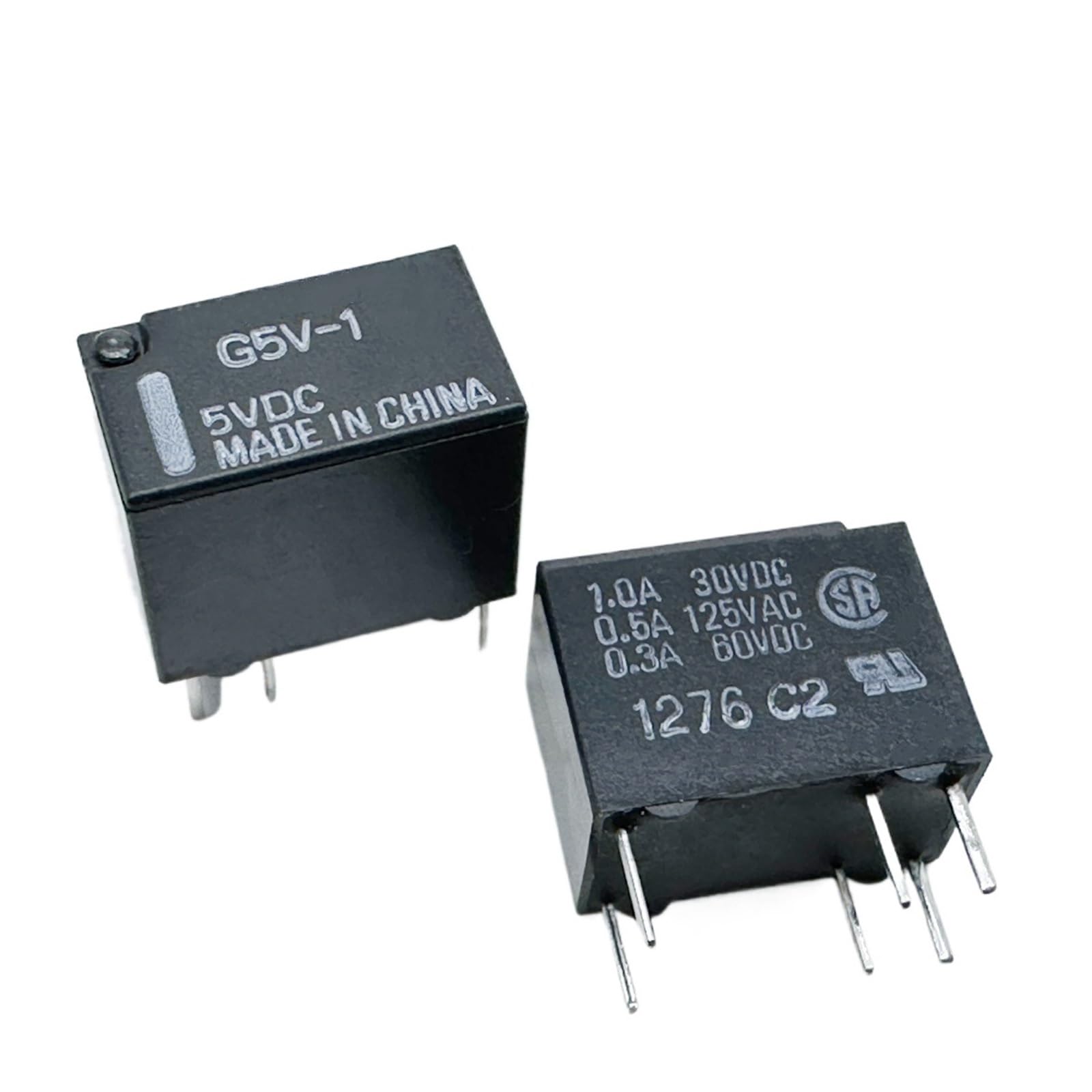 Relais électromécanique G5V-1 5VDC commutateur 6 broches 23FC miniature
