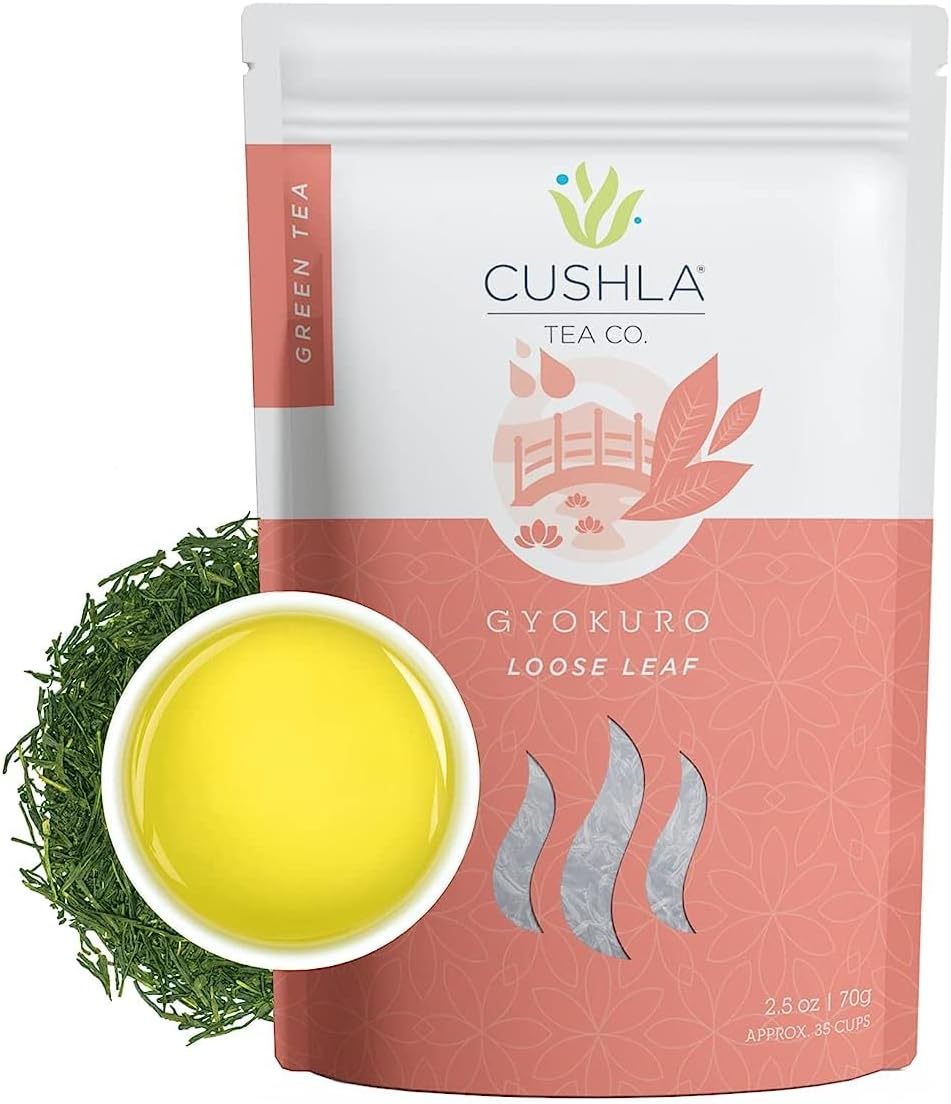 Organic Green Tea Gyokuro Japanese Shade Grown Loose Leaf