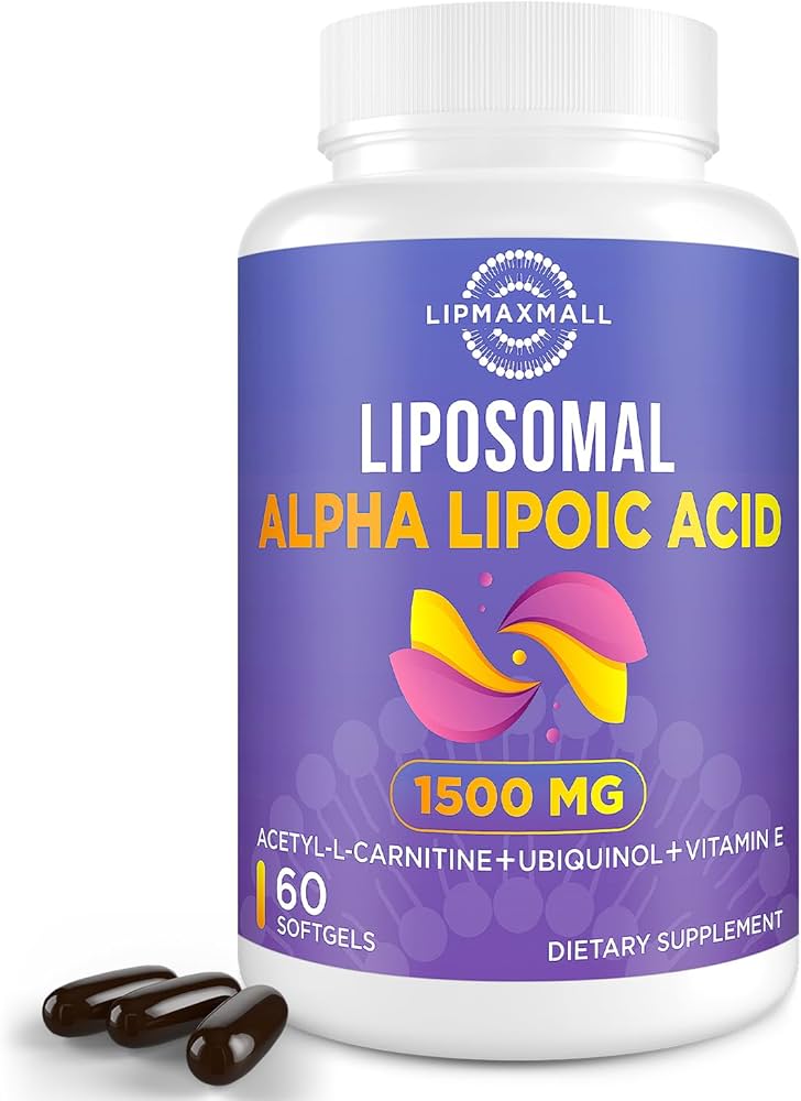 Amazon.com: lipmaxmall Liposomal Alpha Lipoic Acid 1500mg-with