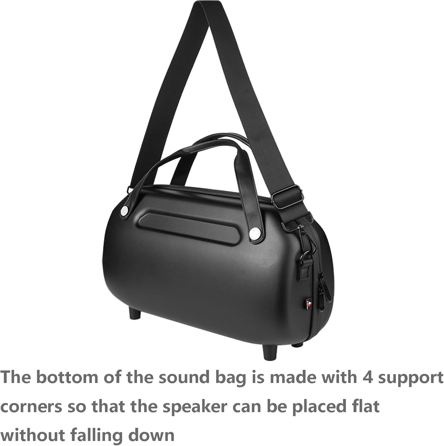 Hard Travel Case for Soundcore Motion Boom Plus Outdoor Speaker Bag Portable EVA Cover Case Carry Storage Bag with Adjustable Shoulder Strap