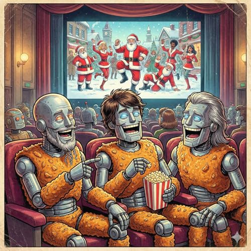 『Crispy Coated Robots #301 - Best Movie Santa』のカバーアート
