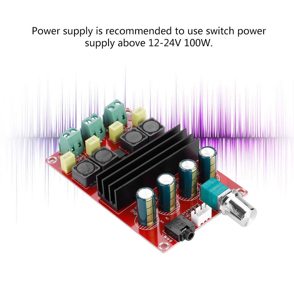 Scheda Amplificatore Mono TPA3116D2 Da 100 W, Classe DC 12 V-26 V - 7